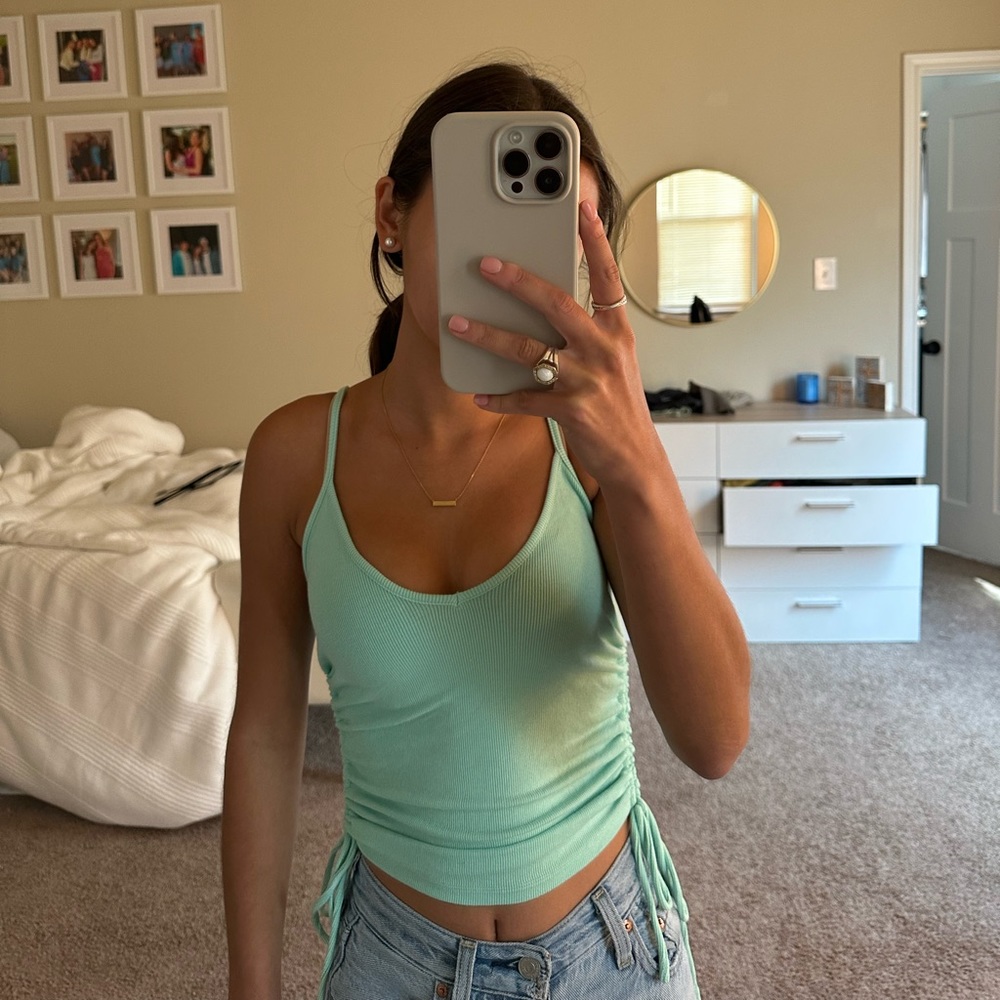 Cotton candy LA tank top